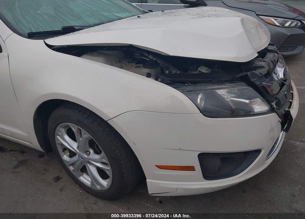 2012 FORD FUSION SE VIN: 3FAHP0HA9CR233204