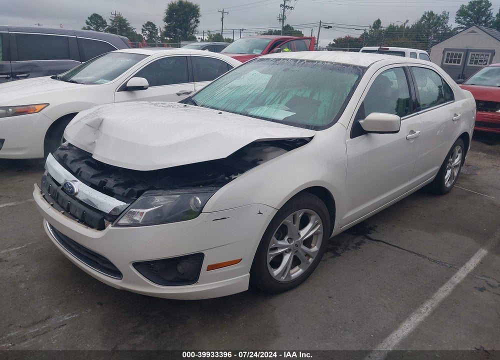 2012 FORD FUSION SE VIN: 3FAHP0HA9CR233204