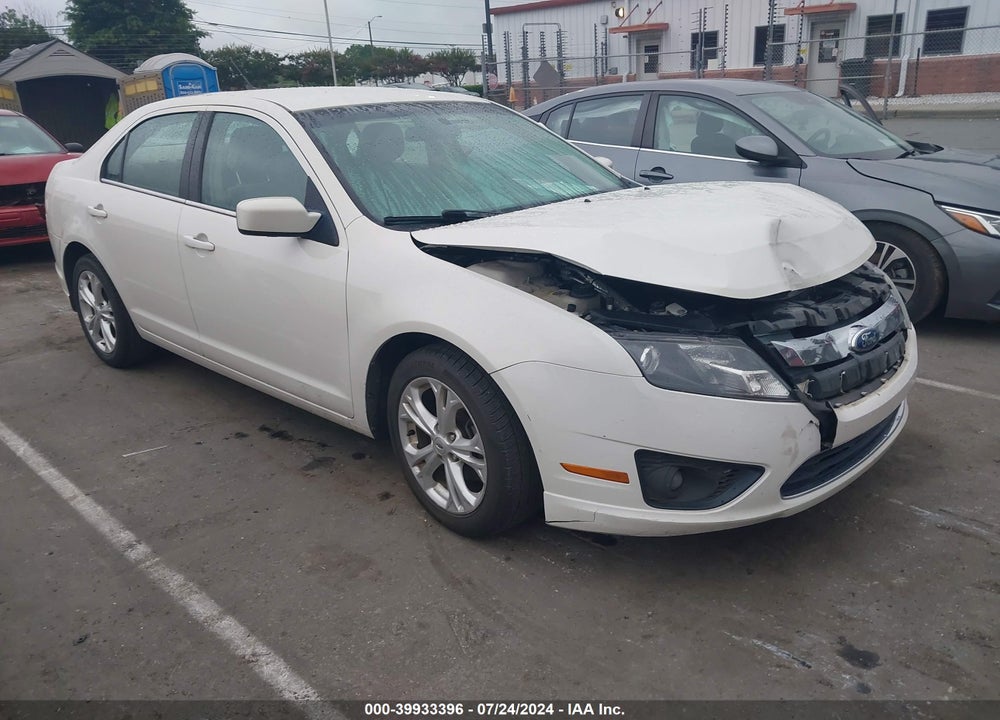 2012 FORD FUSION SE VIN: 3FAHP0HA9CR233204