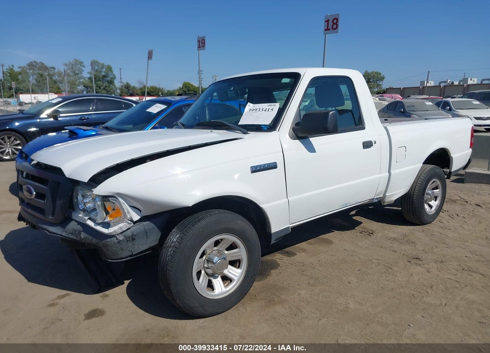 2011 FORD RANGER XL VIN: 1FTKR1AD2BPB02206