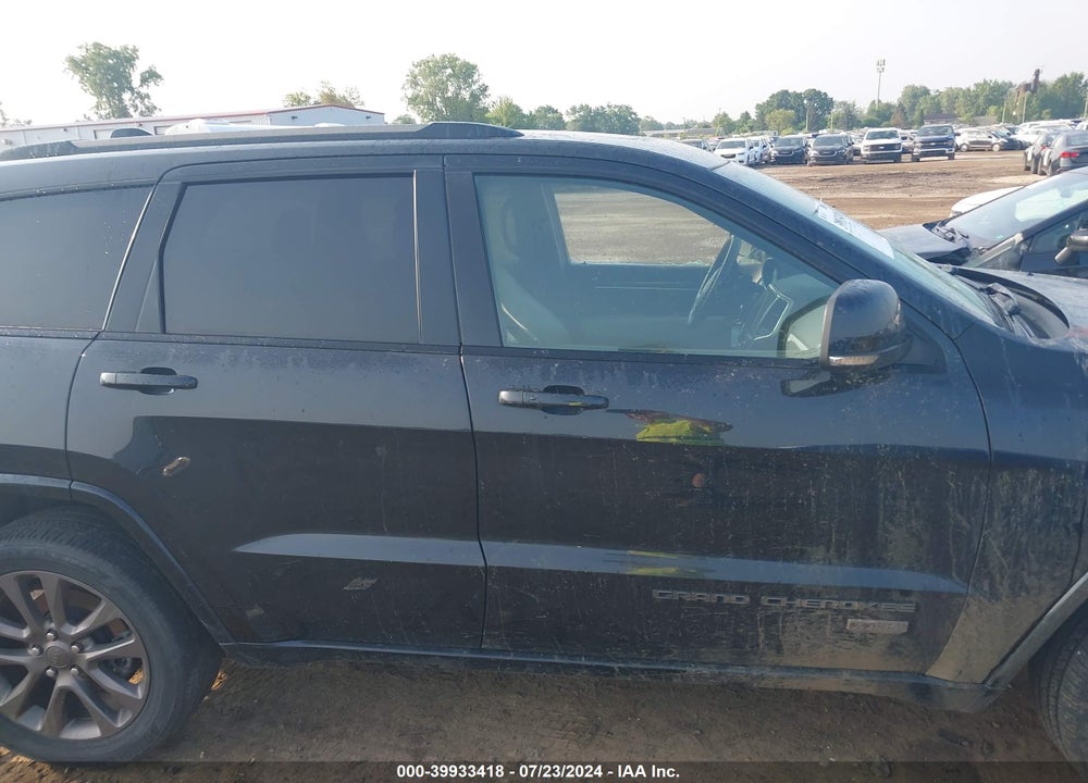 2016 JEEP GRAND CHEROKEE LIMITED 75TH ANNIVERSARY VIN: 1C4RJFBM0GC412080
