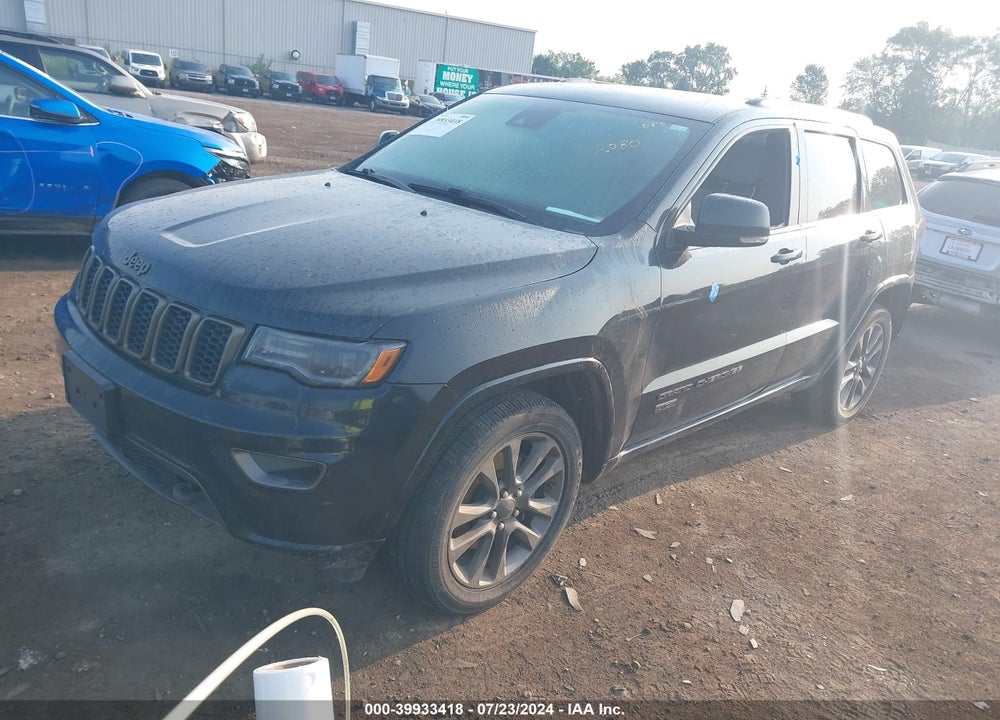 2016 JEEP GRAND CHEROKEE LIMITED 75TH ANNIVERSARY VIN: 1C4RJFBM0GC412080