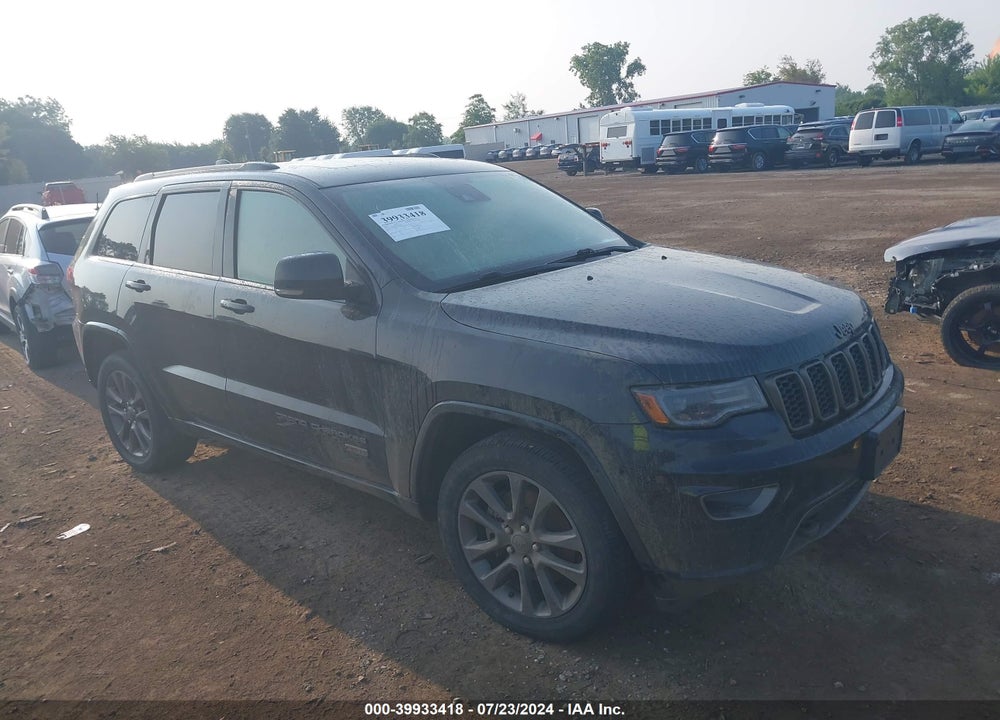 2016 JEEP GRAND CHEROKEE LIMITED 75TH ANNIVERSARY VIN: 1C4RJFBM0GC412080