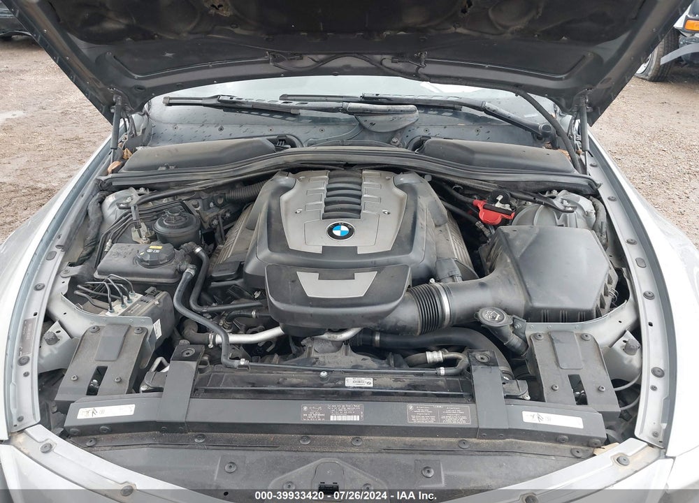 2009 BMW 650I VIN: WBAEA53509CV92502