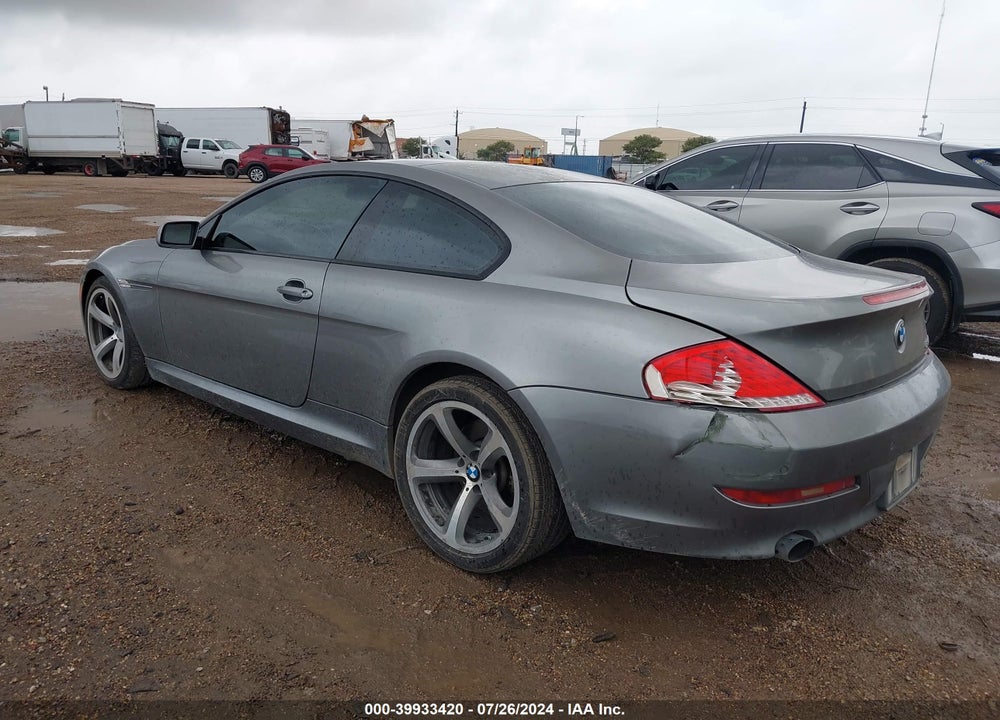 2009 BMW 650I VIN: WBAEA53509CV92502