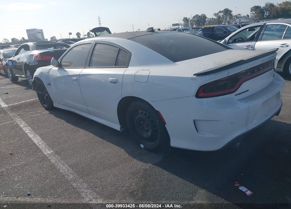 2017 DODGE CHARGER R/T SCAT PACK RWD VIN: 2C3CDXGJ4HH631628