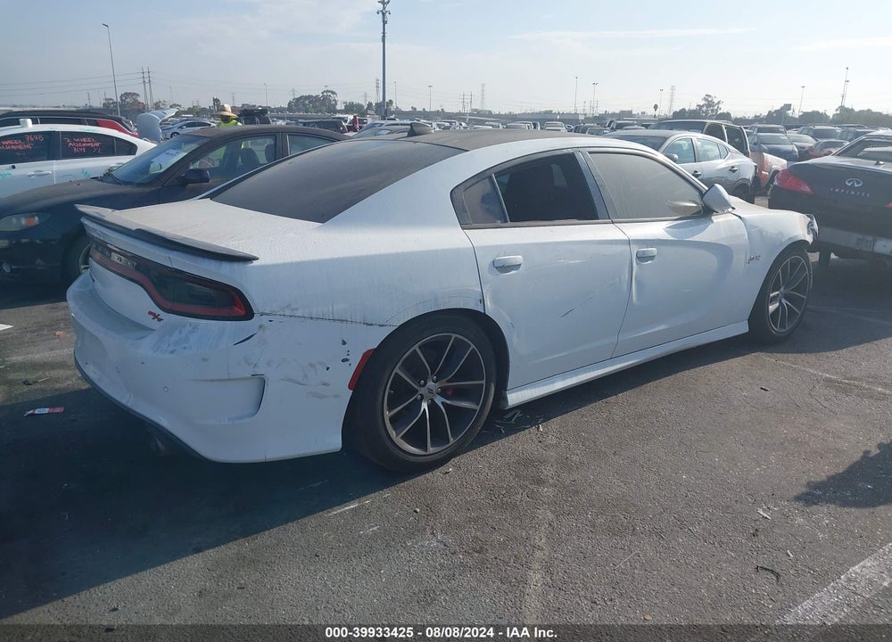 2017 DODGE CHARGER R/T SCAT PACK RWD VIN: 2C3CDXGJ4HH631628