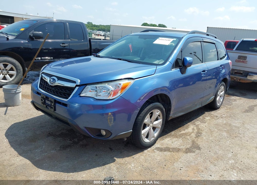 2016 SUBARU FORESTER 2.5I LIMITED VIN: JF2SJAHC4GH425308