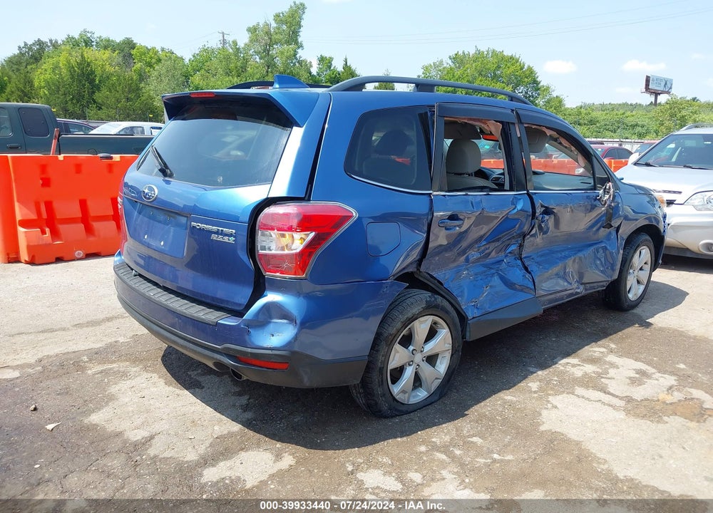 2016 SUBARU FORESTER 2.5I LIMITED VIN: JF2SJAHC4GH425308