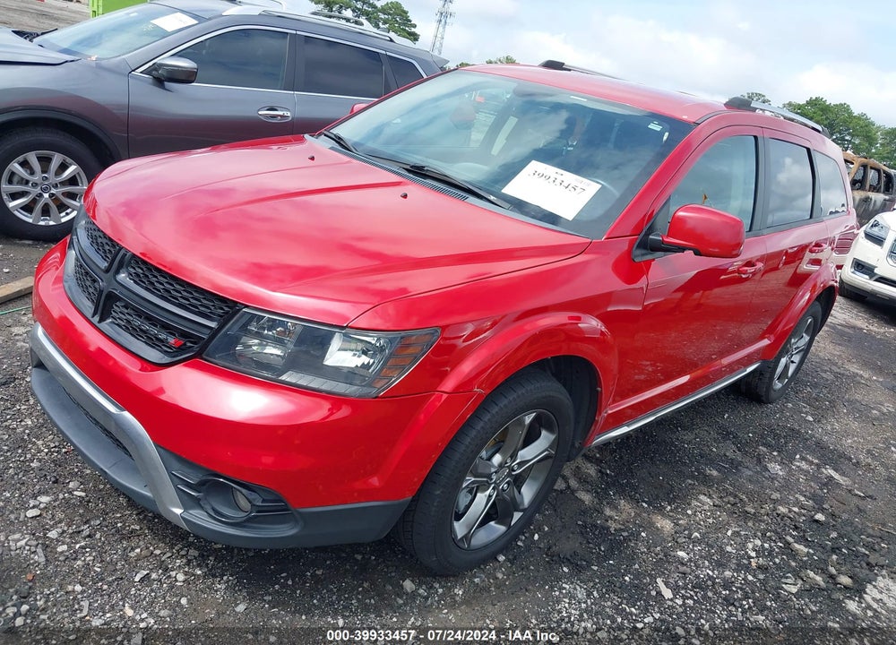 2016 DODGE JOURNEY CROSSROAD VIN: 3C4PDCGB6GT107661