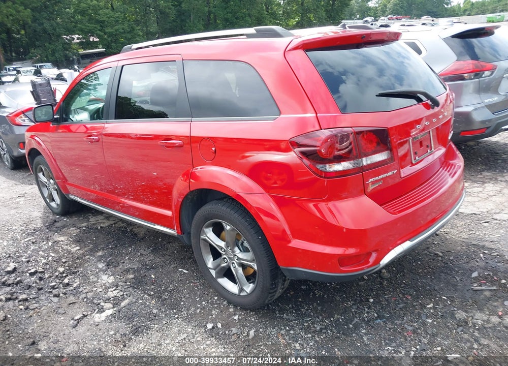 2016 DODGE JOURNEY CROSSROAD VIN: 3C4PDCGB6GT107661