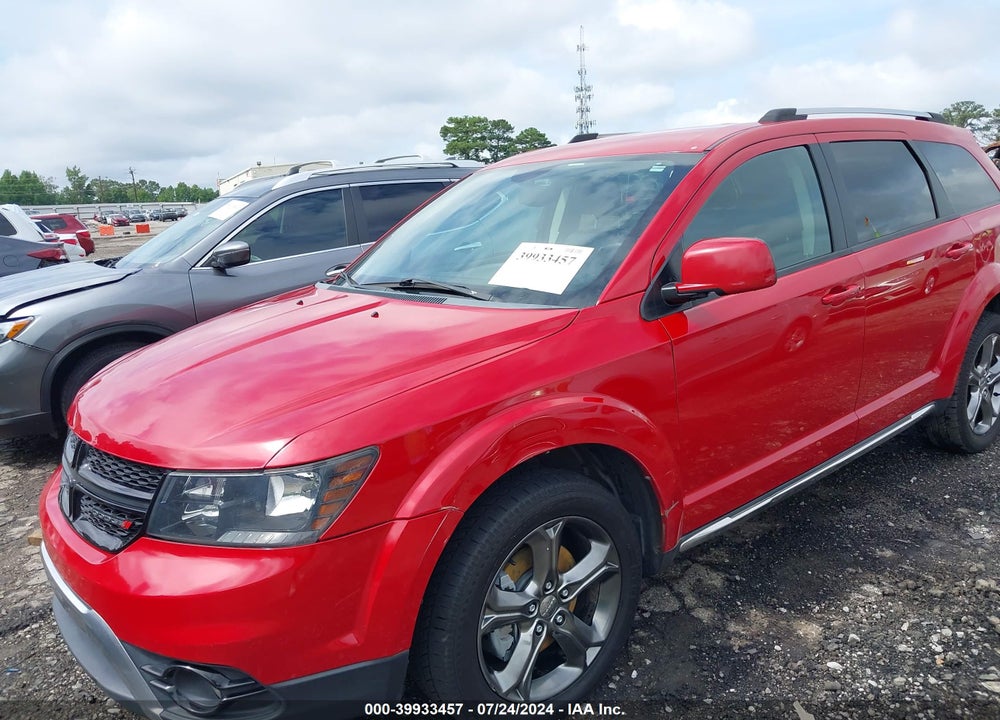 2016 DODGE JOURNEY CROSSROAD VIN: 3C4PDCGB6GT107661