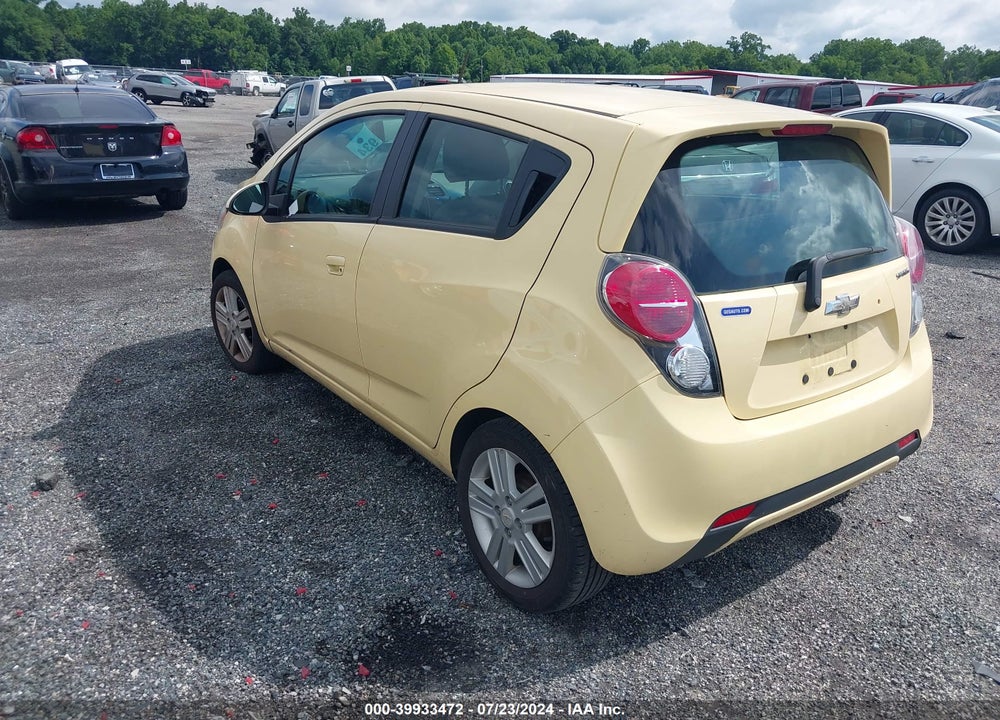 2014 CHEVROLET SPARK 1LT AUTO VIN: KL8CD6S93EC451888