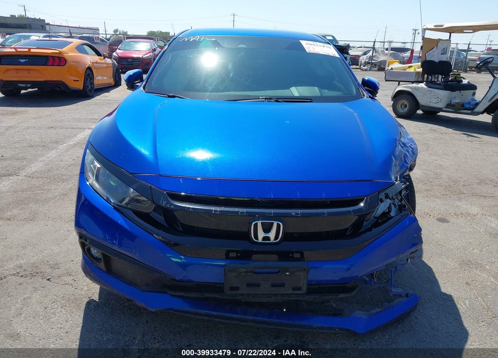 2021 HONDA CIVIC SPORT VIN: 2HGFC2F81MH552006