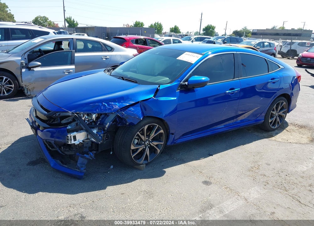 2021 HONDA CIVIC SPORT VIN: 2HGFC2F81MH552006