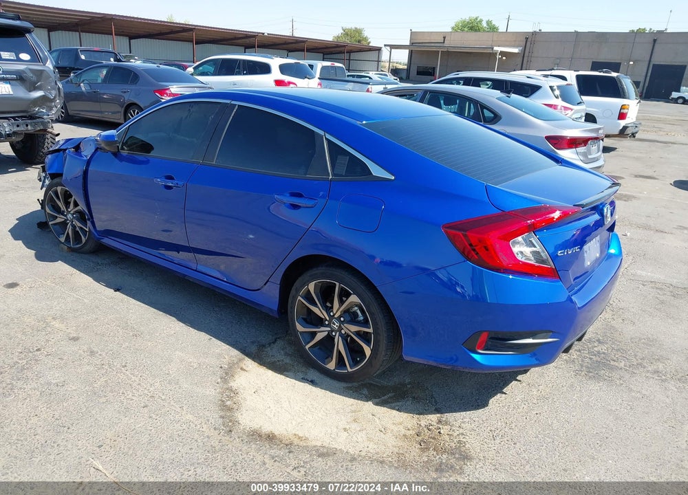 2021 HONDA CIVIC SPORT VIN: 2HGFC2F81MH552006