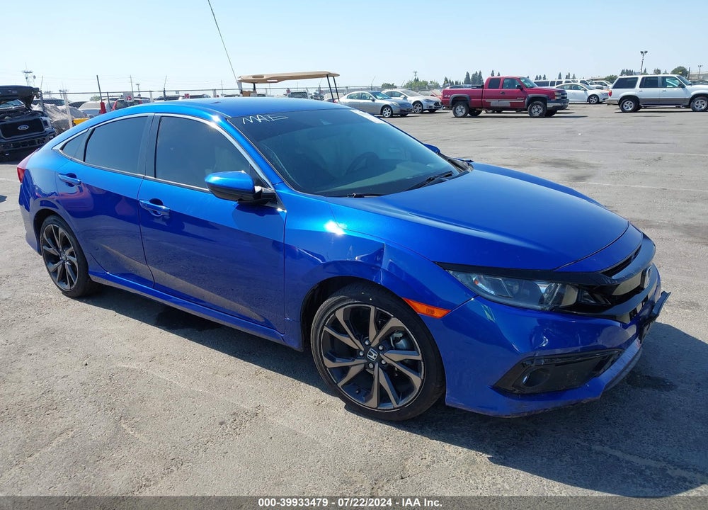 2021 HONDA CIVIC SPORT VIN: 2HGFC2F81MH552006