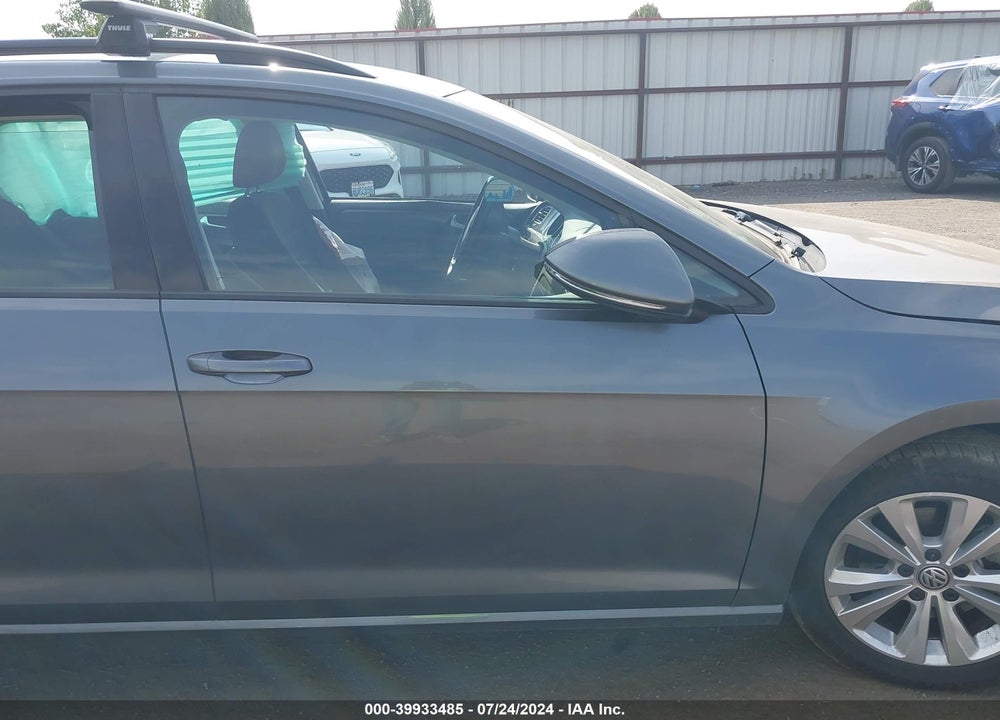 2018 VOLKSWAGEN GOLF SPORTWAGEN S VIN: 3VW117AU9JM764534