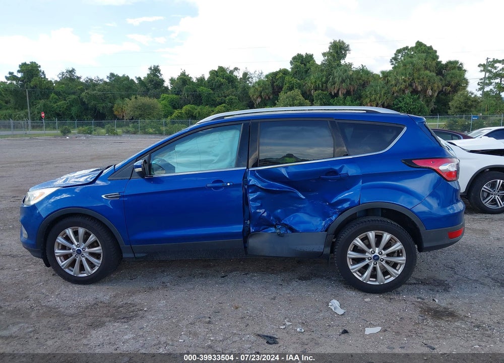 2017 FORD ESCAPE TITANIUM VIN: 1FMCU0JD6HUD14920