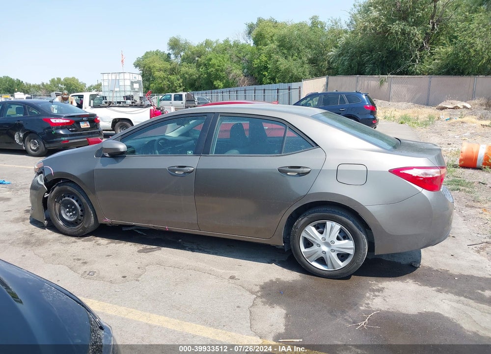 2019 TOYOTA COROLLA L/LE/XLE/SE/XSE VIN: 5YFBURHE2KP925714