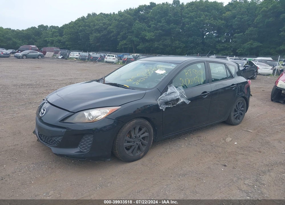2012 MAZDA 3 I VIN: JM1BL1L78C1593880
