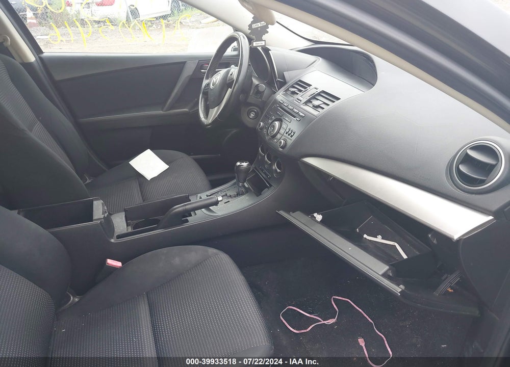 2012 MAZDA 3 I VIN: JM1BL1L78C1593880