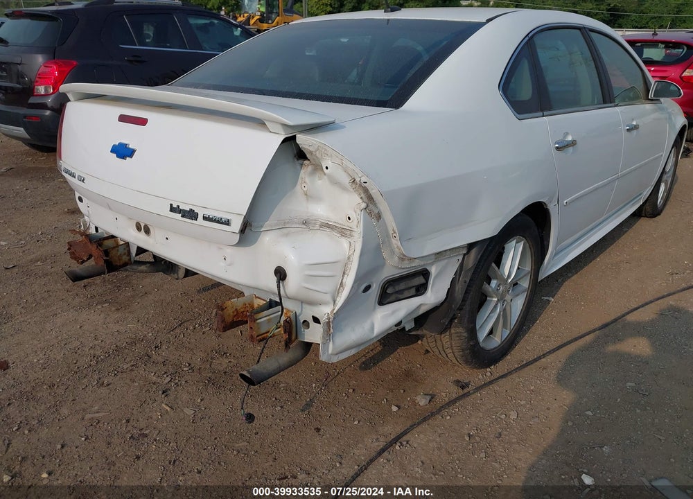 2012 CHEVROLET IMPALA LTZ VIN: 2G1WC5E37C1207794