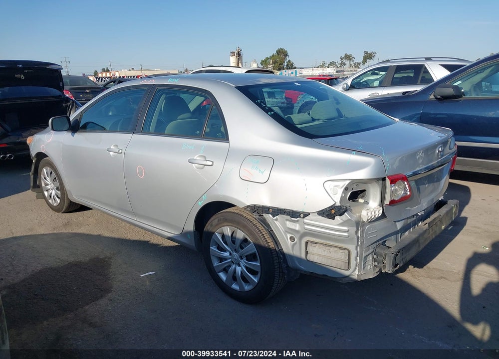 2013 TOYOTA COROLLA LE VIN: 5YFBU4EE4DP155848
