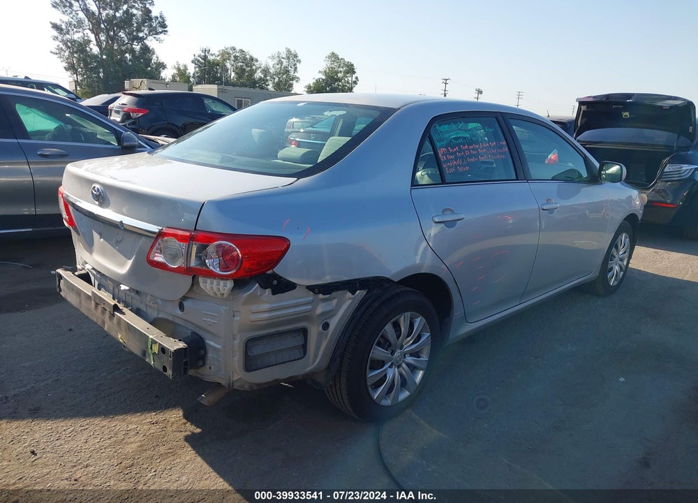 2013 TOYOTA COROLLA LE VIN: 5YFBU4EE4DP155848