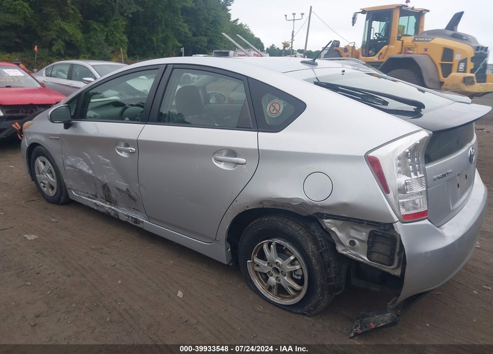 2011 TOYOTA PRIUS VIN: JTDKN3DU7B1451691