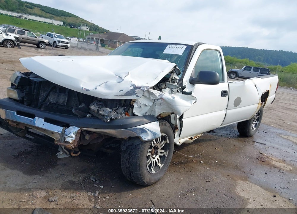 2007 CHEVROLET SILVERADO 1500 CLASSIC WORK TRUCK VIN: 1GCEK14V57E165664