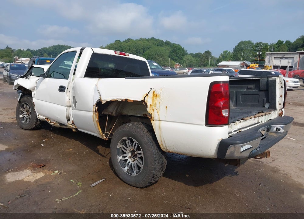 2007 CHEVROLET SILVERADO 1500 CLASSIC WORK TRUCK VIN: 1GCEK14V57E165664
