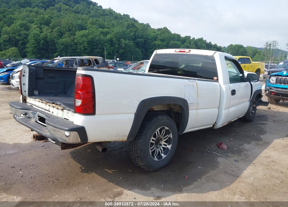 2007 CHEVROLET SILVERADO 1500 CLASSIC WORK TRUCK VIN: 1GCEK14V57E165664