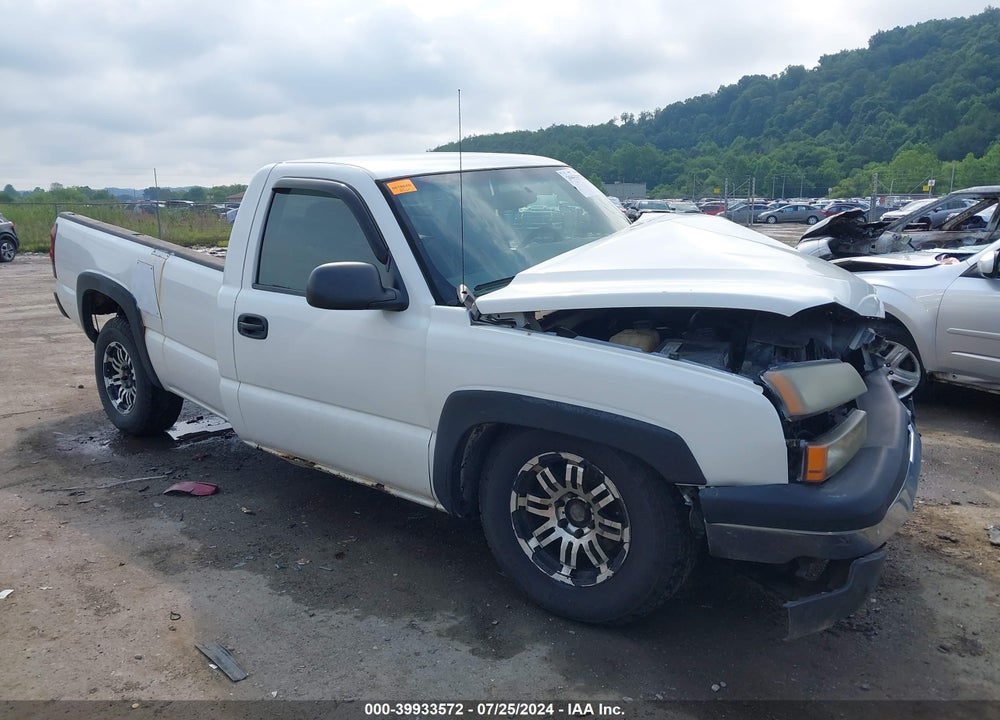2007 CHEVROLET SILVERADO 1500 CLASSIC WORK TRUCK VIN: 1GCEK14V57E165664