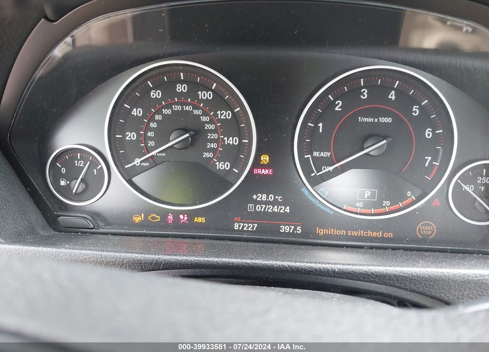 2016 BMW 328I XDRIVE VIN: WBA8E3C59GK500375