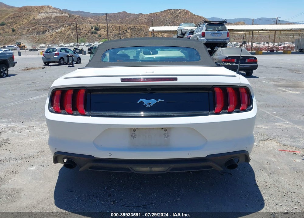 2020 FORD MUSTANG ECOBOOST PREMIUM VIN: 1FATP8UHXL5184416