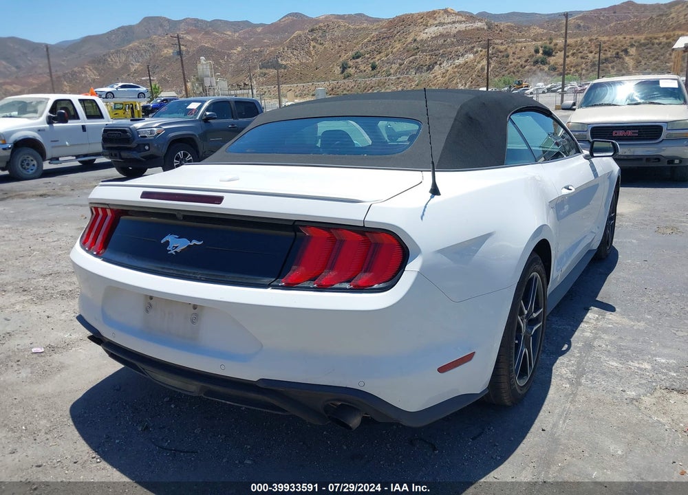 2020 FORD MUSTANG ECOBOOST PREMIUM VIN: 1FATP8UHXL5184416