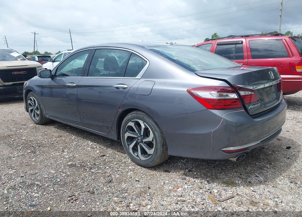 2016 HONDA ACCORD EX-L V-6 VIN: 1HGCR3F87GA032709