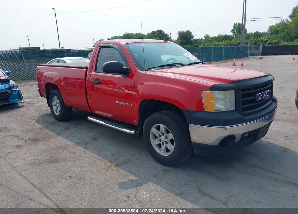 2008 GMC SIERRA 1500 WORK TRUCK VIN: 1GTEC14X88Z154098