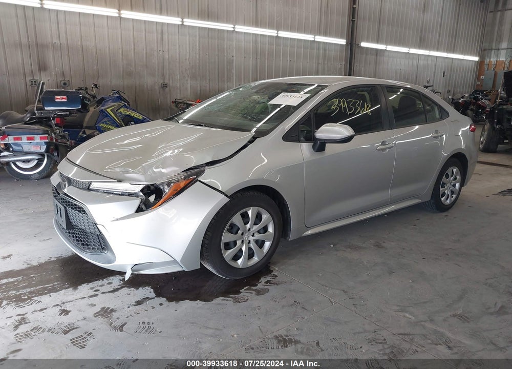 2022 TOYOTA COROLLA LE VIN: JTDEPMAE6N3006619