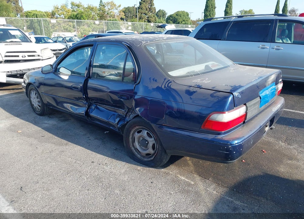 1997 TOYOTA COROLLA STD VIN: 1NXBA02EXVZ551739