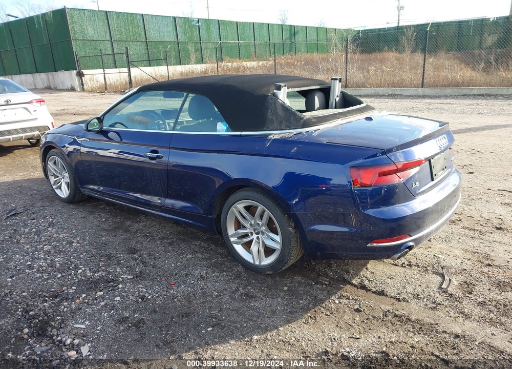 2019 AUDI A5 VIN: WAUYNGF56KN001348