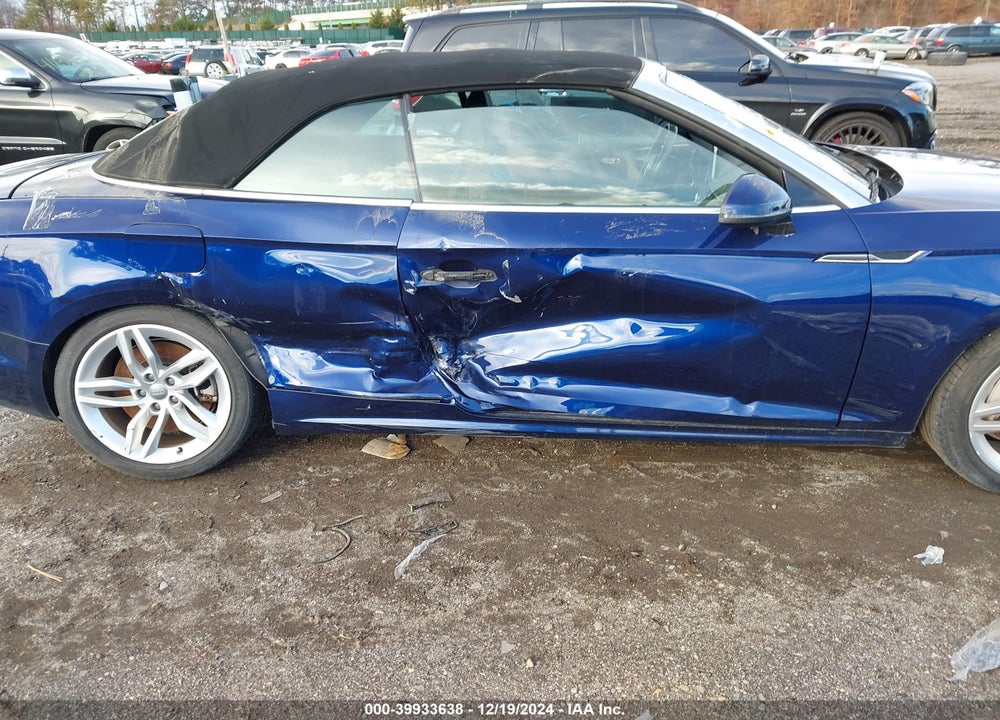 2019 AUDI A5 VIN: WAUYNGF56KN001348