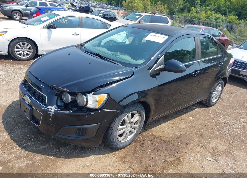 2012 CHEVROLET SONIC 2LT VIN: 1G1JC5SH6C4108253