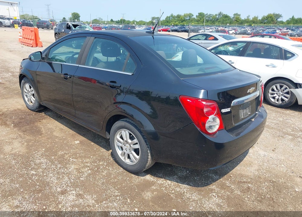 2012 CHEVROLET SONIC 2LT VIN: 1G1JC5SH6C4108253