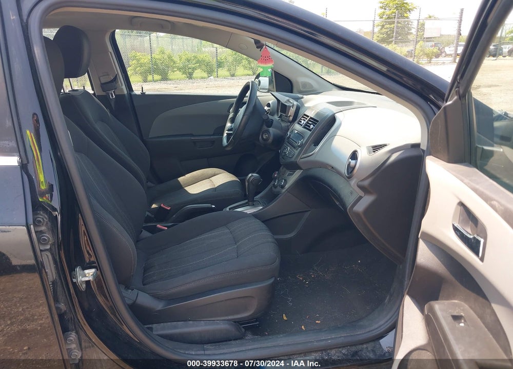 2012 CHEVROLET SONIC 2LT VIN: 1G1JC5SH6C4108253