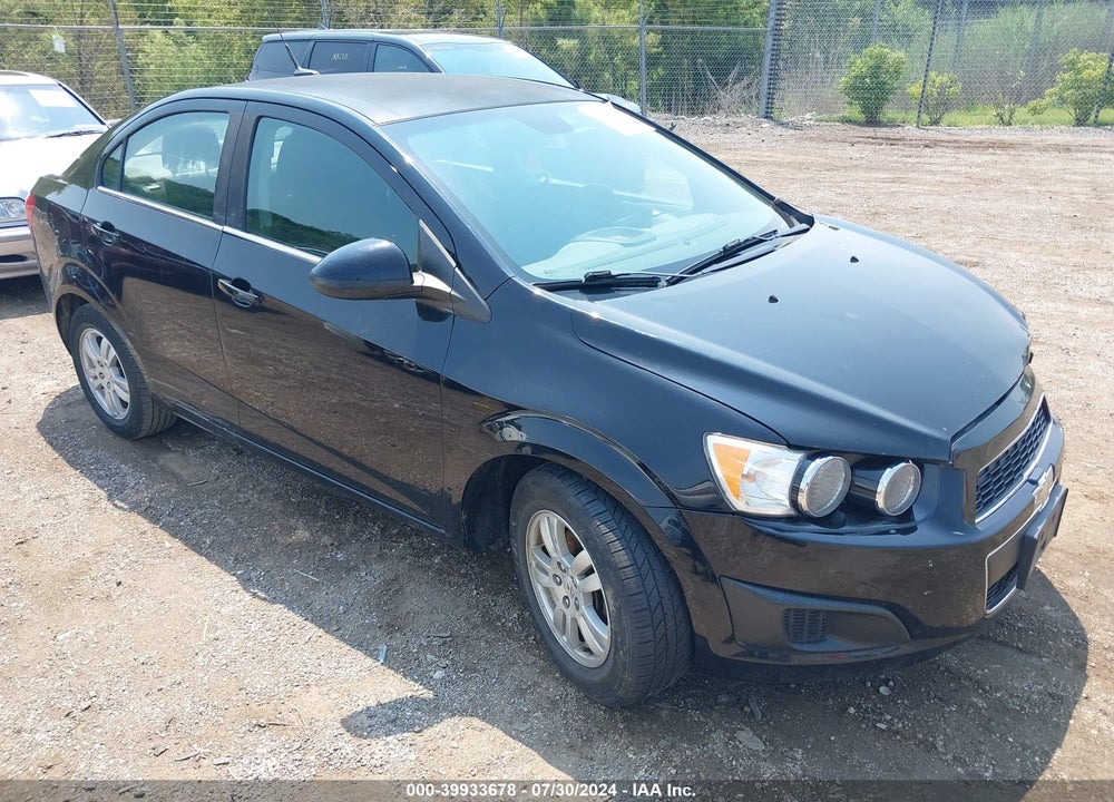 2012 CHEVROLET SONIC 2LT VIN: 1G1JC5SH6C4108253