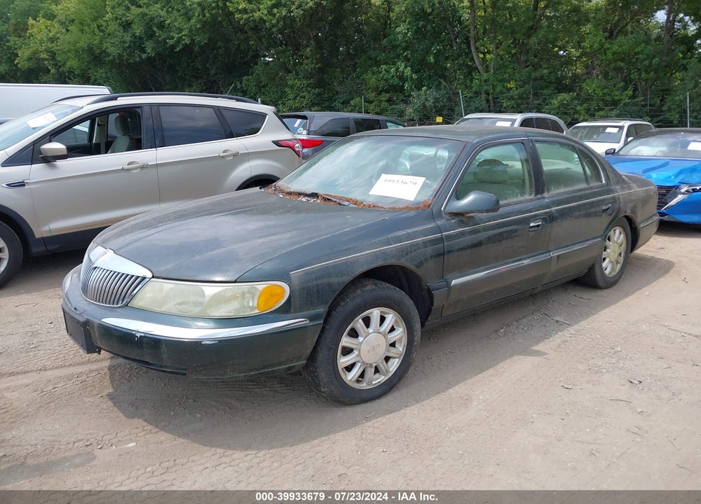 2002 LINCOLN CONTINENTAL VIN: 1LNHM97V02Y664036