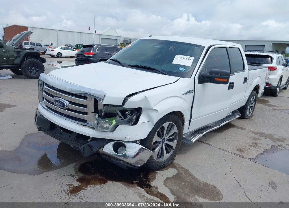 2011 FORD F-150 XLT VIN: 1FTFW1CF6BFC27160