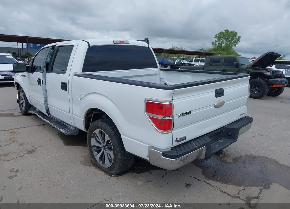 2011 FORD F-150 XLT VIN: 1FTFW1CF6BFC27160
